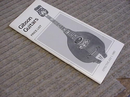 Original 1980 gibson - 1980, guitars