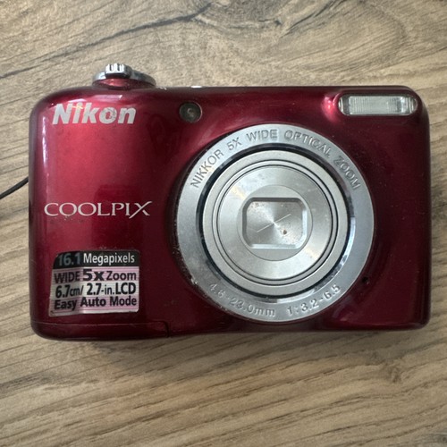 Nikon coolpix l27 - nikon, red