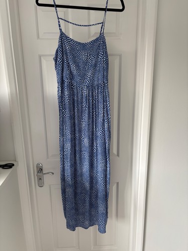 Hush blue star - star, print