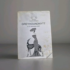 Swedish Greyhound Club catalogue No.27 Summer 2001 GREYHOUNDNYTT SVENSKA