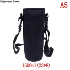 650ml/1100ml/1500ml Sports Water Bottle Case Insulated Bag Kettle Pouch Holder