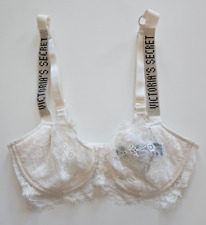 Victoria's Secret Very Sexy Coconut Push Up Without Padding Shine Strap Bra 34C