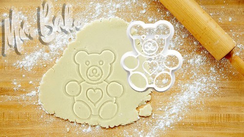 Teddy bear cookie - teddy,