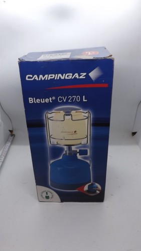 Vintage campingaz lamp bleuet