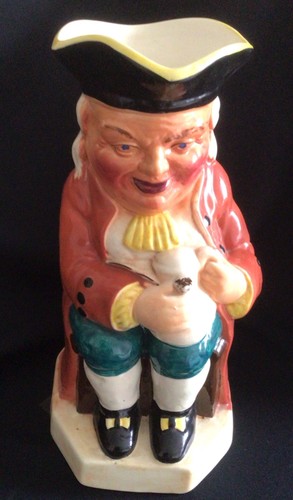Burlington ware toby - burlington, jug