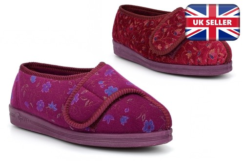 Womens wide fit slippers - wide,