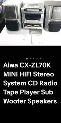Aiwa zl70k - aiwa, cx