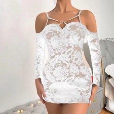 Women Sexy Lace Floral