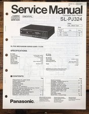Technics SL-PJ324 CD Player