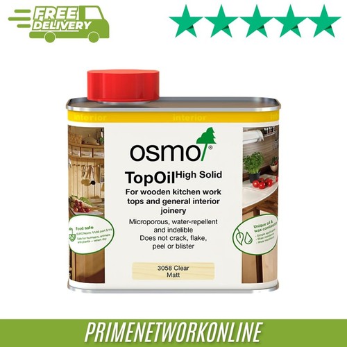 Osmo 3058 clear - clear, worktop