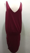 Hush Dress Size M Maroon V