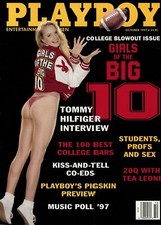 vintage Playboy magazine october 1997 LaylaRoberts Stacy Fuson Hilfiger TeaLeoni