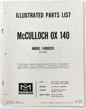 Mcculloch outboard motor - motor, ox