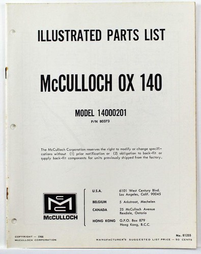 Mcculloch outboard motor - mcculloch,