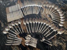 80 x Oneida Community Plate "Morning Star" EPS Cutlery Vintage