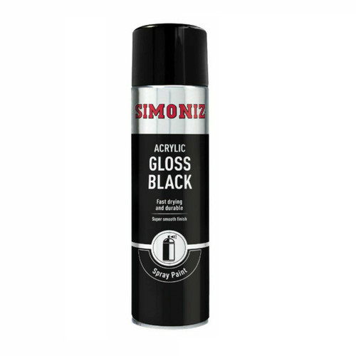 Simoniz gloss black acrylic - black,