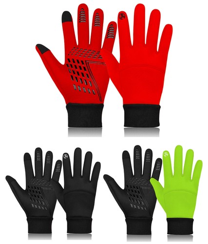 Cycling winter gloves - winter, fleece