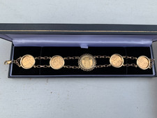 Antique gold half sovereign - half,