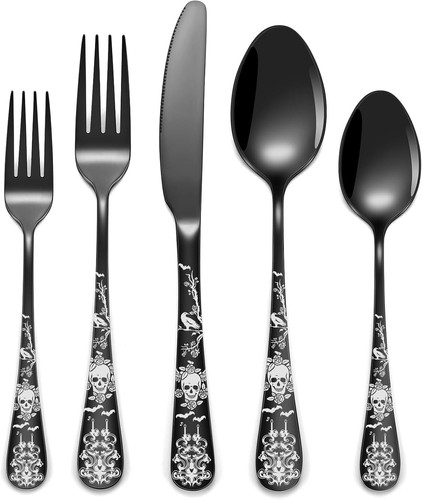Piece black skull - 40-piece,