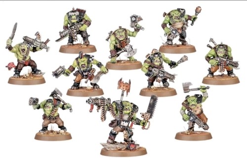 Ork boyz gretchin - 10,