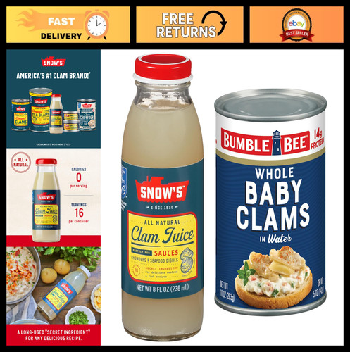 Whole clam bundle - whole,