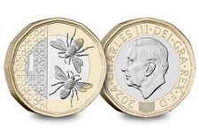 2024 Bees £1 One Pound Coin