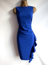 Coast Cobalt Blue Dress UK 16