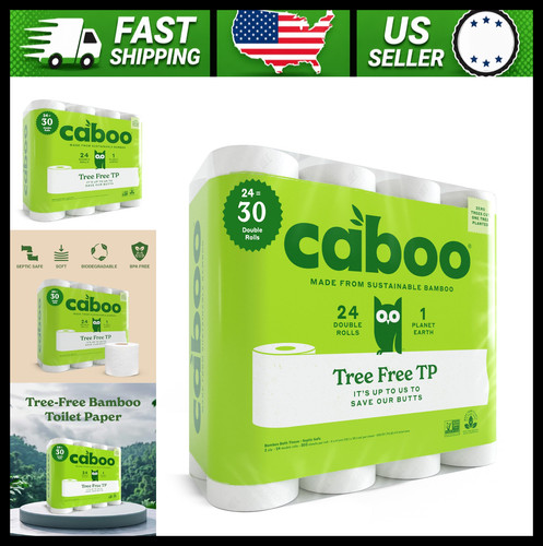 Caboo tree free toilet paper - toilet, 2