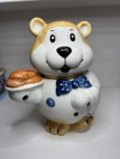 Vintage Ceramic Teddy Cookie