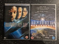 INDEPENDENCE DAY (2-disc, 2004) / 2: RESURGENCE (2016) 2 x DVD