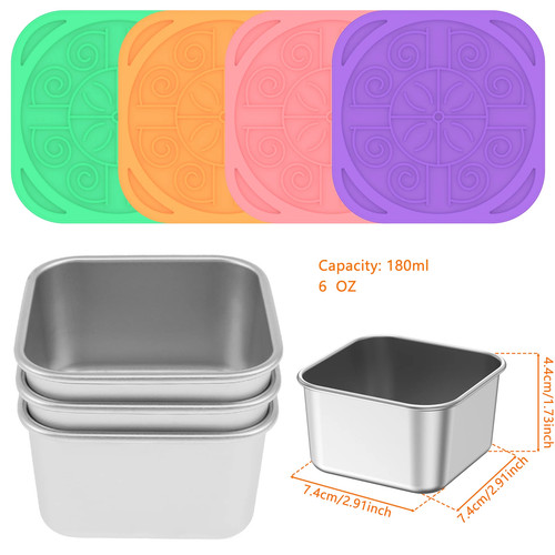 Stainless steel snack - steel,