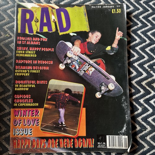 Rad skateboard magazine andy - magazine,