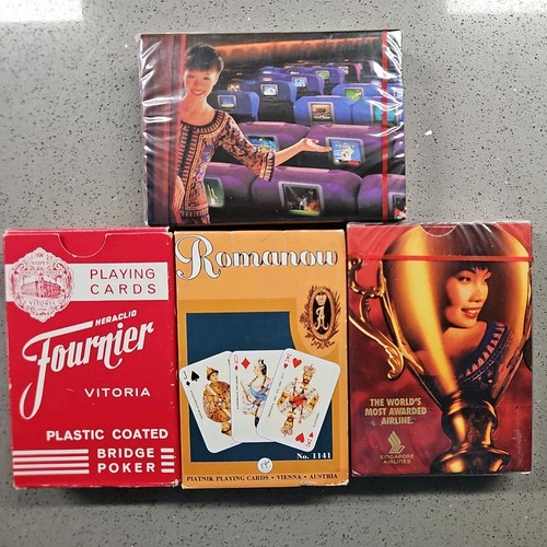 Vintage sealed airline playing - vintage,