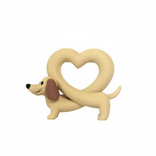 Heart dog statue creative gift - statue,