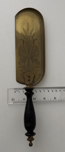 Brass butler table - brass,
