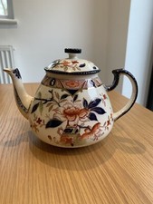 Burgess and Leigh 'Japonica' Burleigh Ware Teapot