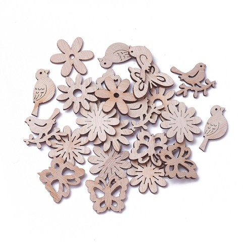 100 wooden scatter - , pieces