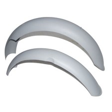 Rear Mudguards Bare Metal For