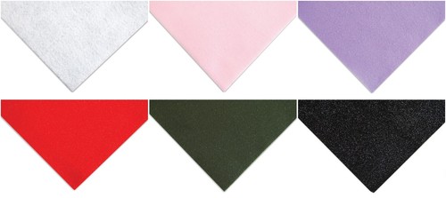 Sticky back felt sheets - back,
