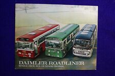 DAIMLER ROADLINER SINGLE DECK. BUS COACH CHASSIS SPECIFICATION BROCHURE 1967
