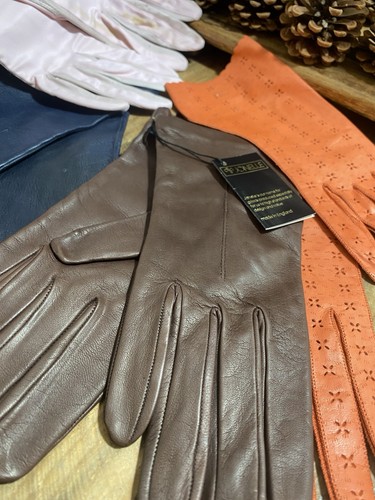 Vintage leather gloves bundle - leather,