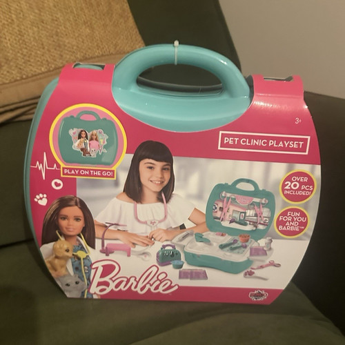 Barbie pet clinic doll playset - barbie,