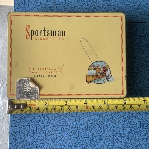 Sportsman cigarette tin - sportsman,