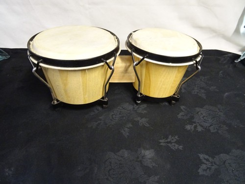 Wooden bongo drums - bongo,