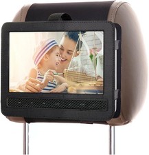 ZugGear DVD Player Headrest Mount Holder Portable Car Black 