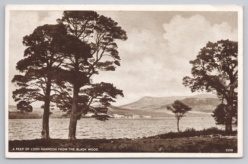 Loch rannoch from - rannoch, black