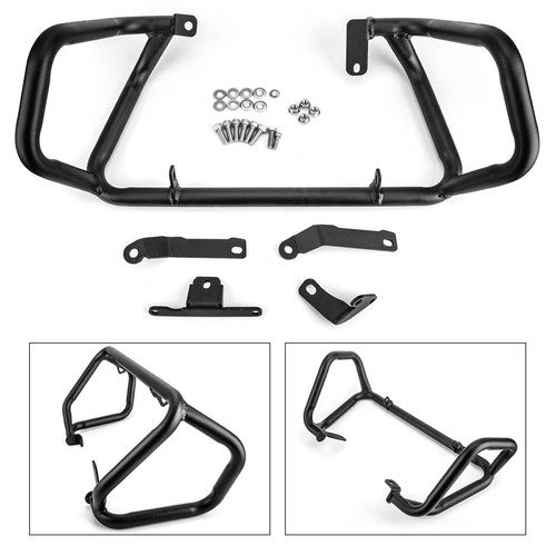 Matt black lower - bumper, engine