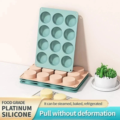 Silicone muffin cupcake trays - silicone,