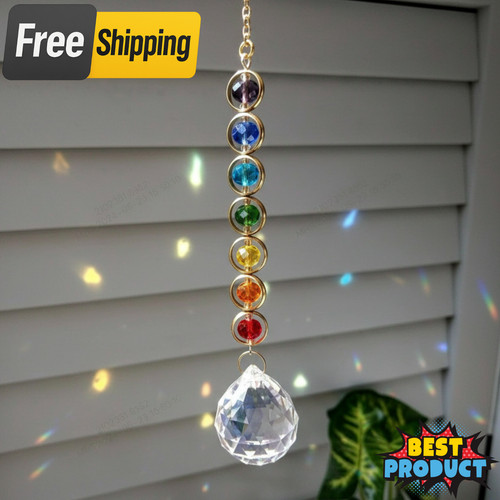 Crystal suncatcher rainbow - crystal,