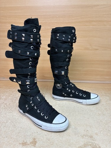 Rare converse boots - rare, knee